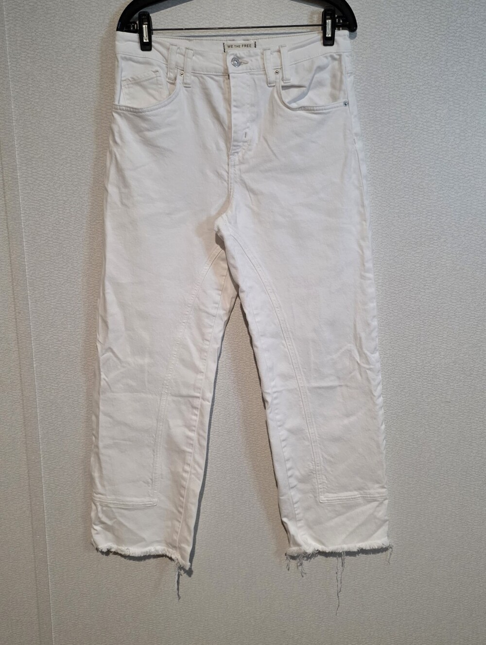 We The Free Risk Taker High Rise Jeans White Size 30
